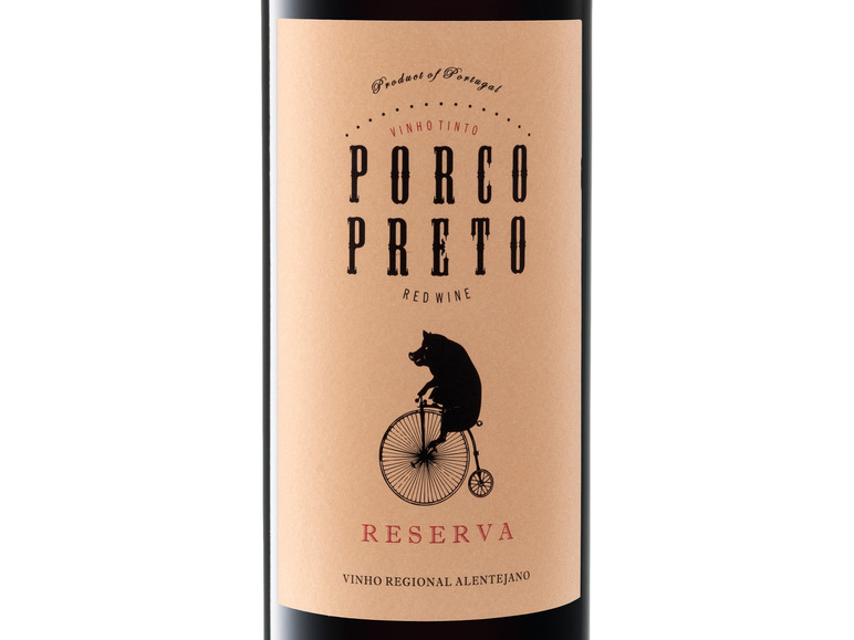 Porco Preto Reserva Rotwein Alentejano Vinho Regional trocken, 2020