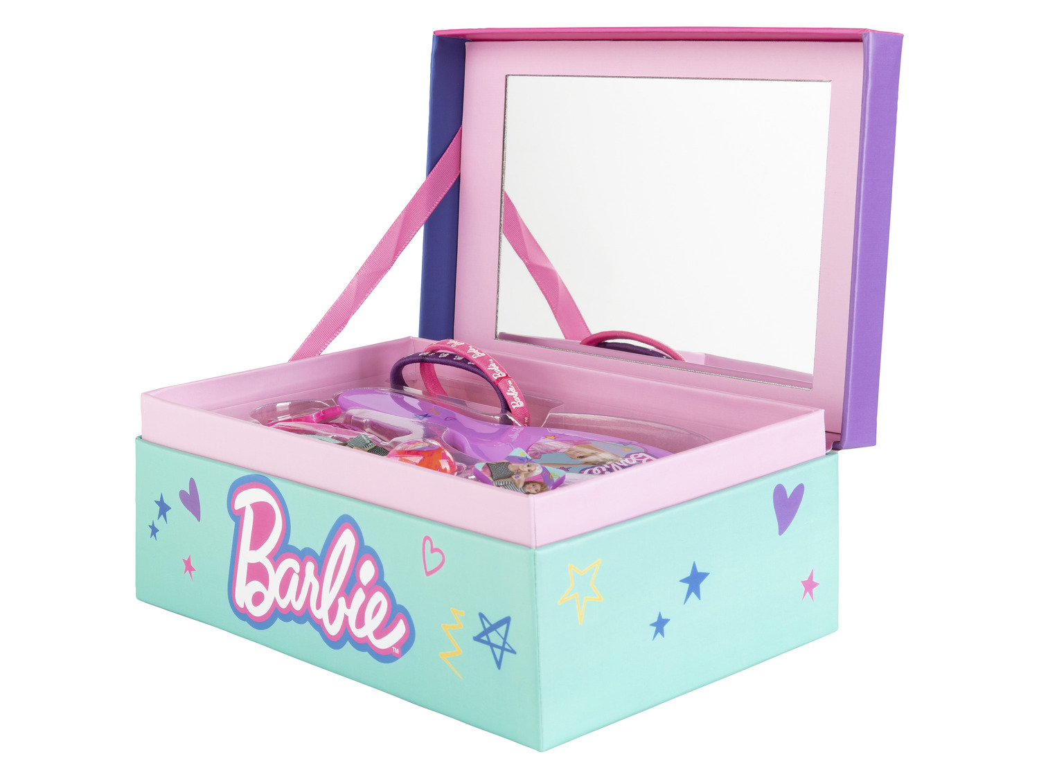Joy Toy Barbie Schmuckschatulle, mit Accessoires LIDL 