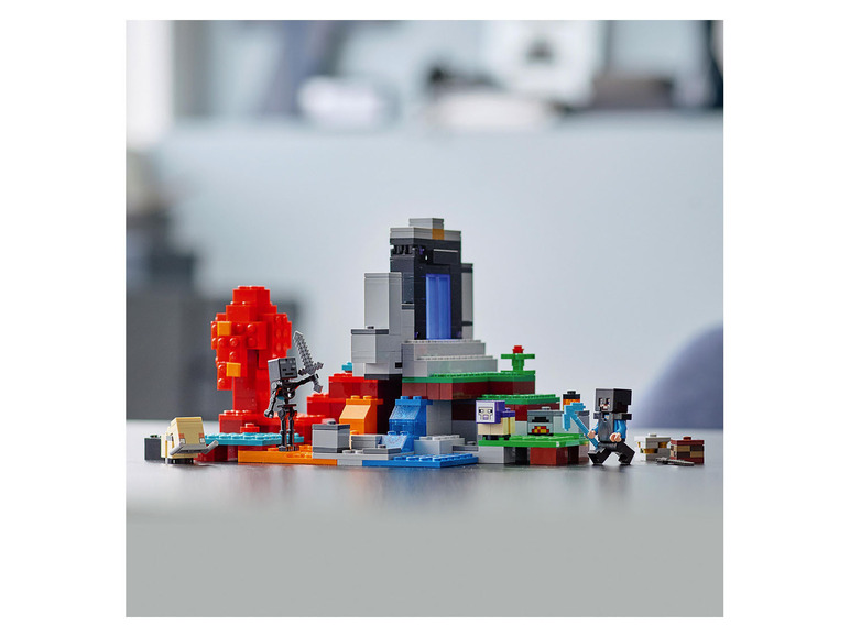Lego Minecraft 21172 »Das Portal« zerstörte