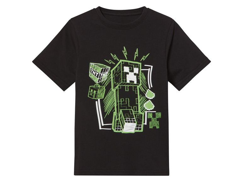 Gehe zu Vollbildansicht: Kinder T-Shirt »Minecraft«, mit Rundhalsausschnitt - Bild 4