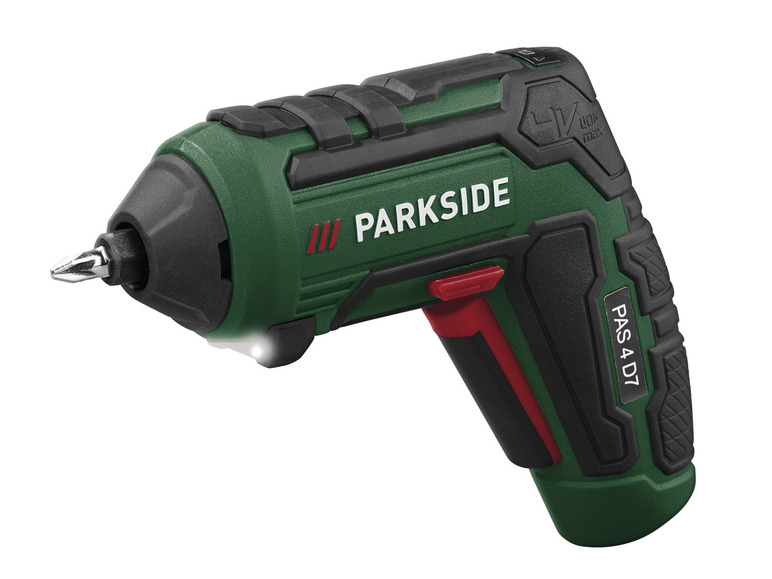 Gehe zu Vollbildansicht: PARKSIDE® 4 V Akkuschrauber-Set »PAS 4 D7«, mit 4 BBQ-Aufsätzen - Bild 3