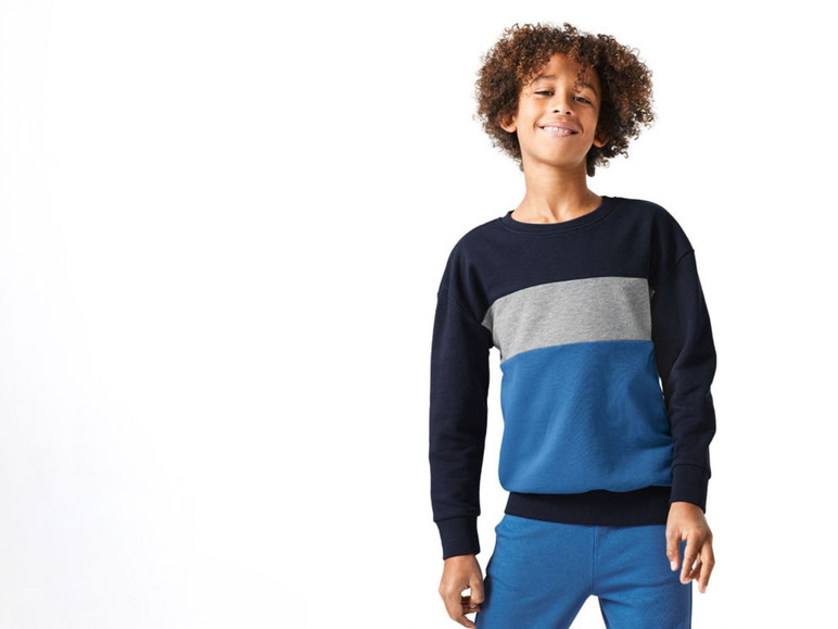 Gehe zu Vollbildansicht: pepperts!® Jungen Sweatshirt, mit hohem Baumwollanteil - Bild 3