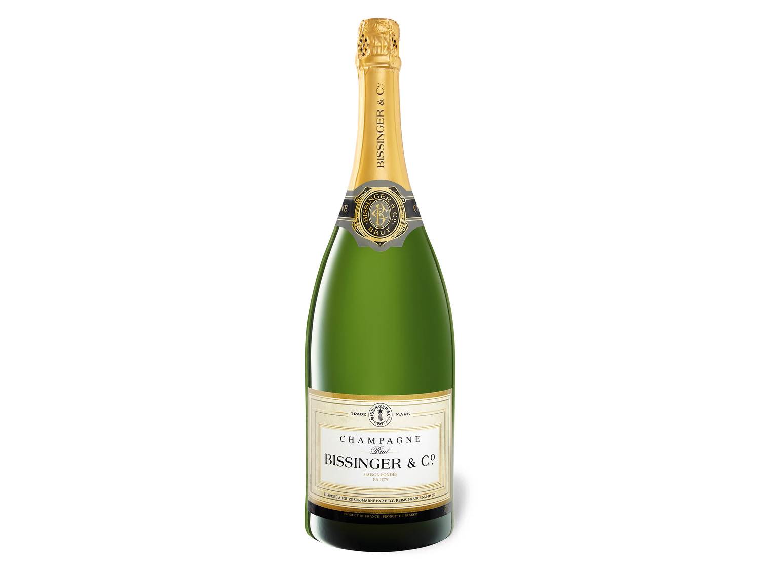 LIDL Champagner BISSINGER | Magnum, brut Champagner