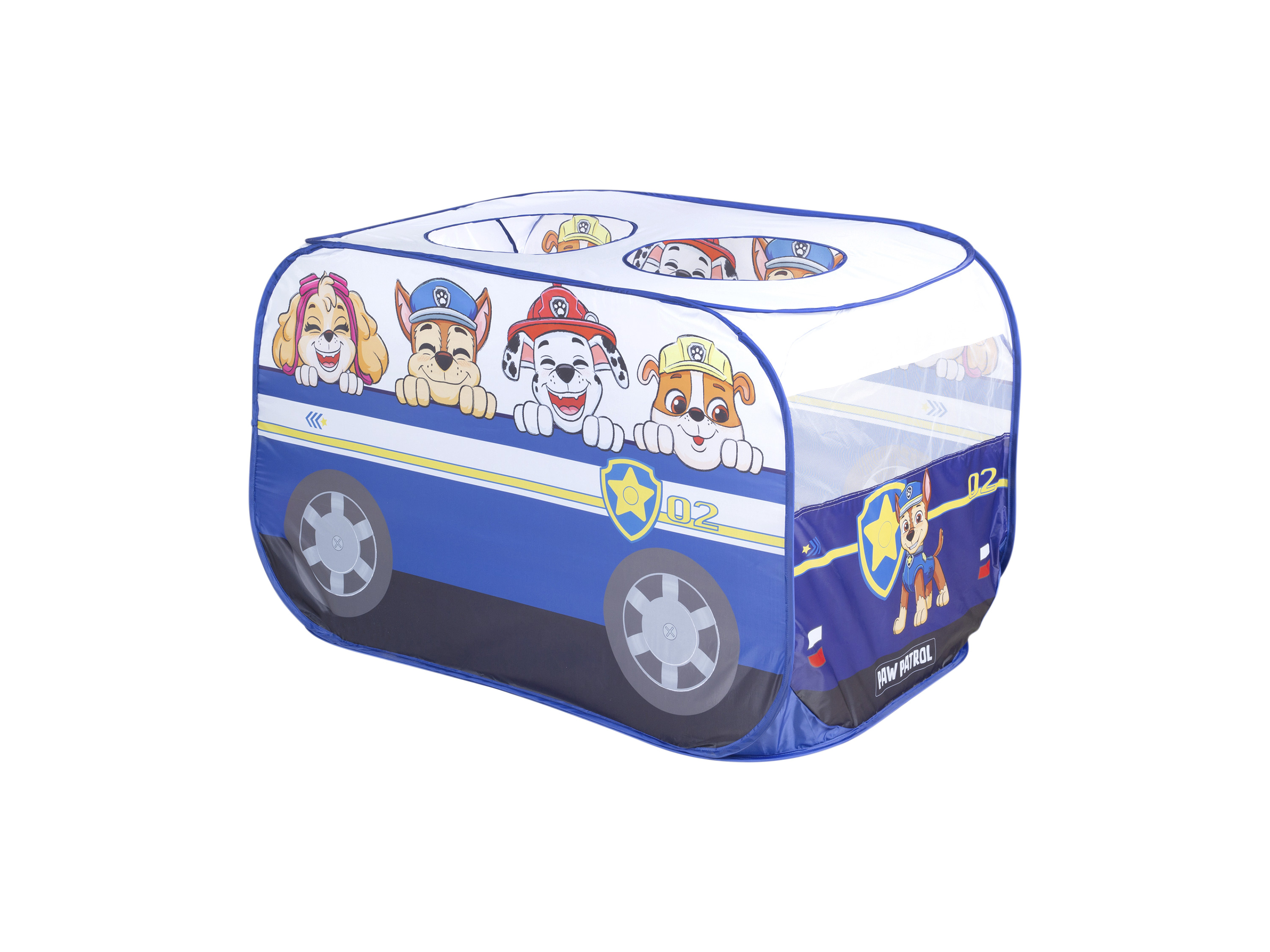 roba Pop-Up Spielzelt, in Autoform (Pop Up Spielbus Paw Patrol)