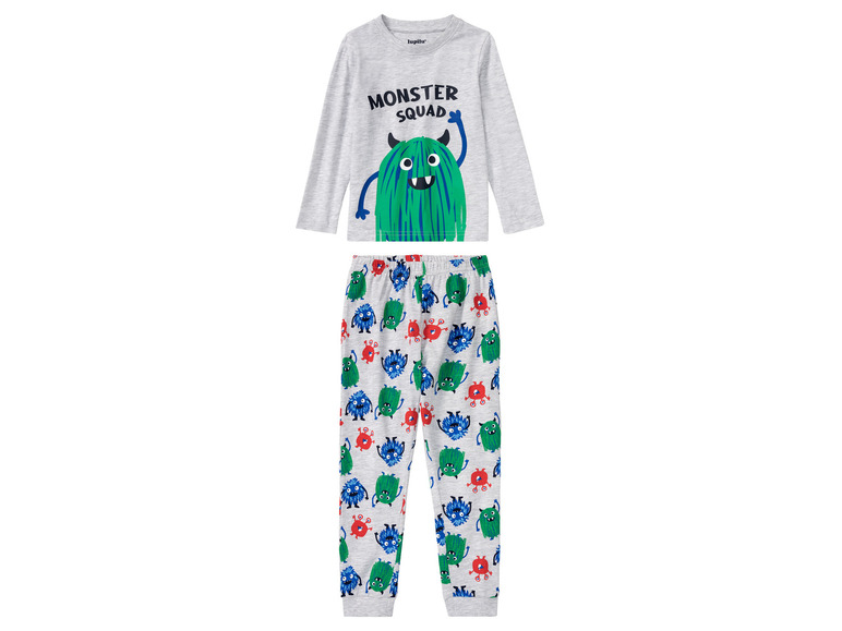 Gehe zu Vollbildansicht: lupilu® Kleinkinder Pyjama, lang, mit Bio-Baumwolle - Bild 2