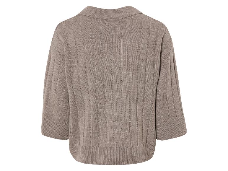 Gehe zu Vollbildansicht: esmara® Damen Strickpullover, leger geschnitten - Bild 4