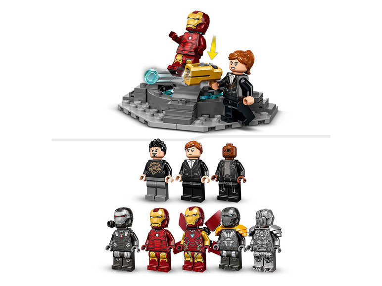 LEGO® »Iron Werkstatt« LEGO Marvel 76216 Heroes Super Mans Marvel