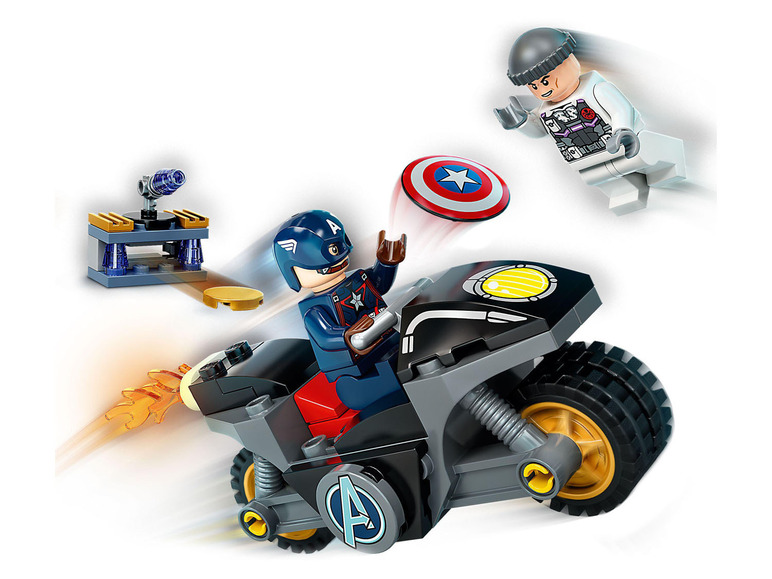 Gehe zu Vollbildansicht: LEGO® Marvel Super Heroes 76189 »Duell zwischen Captain America und Hydra« - Bild 3