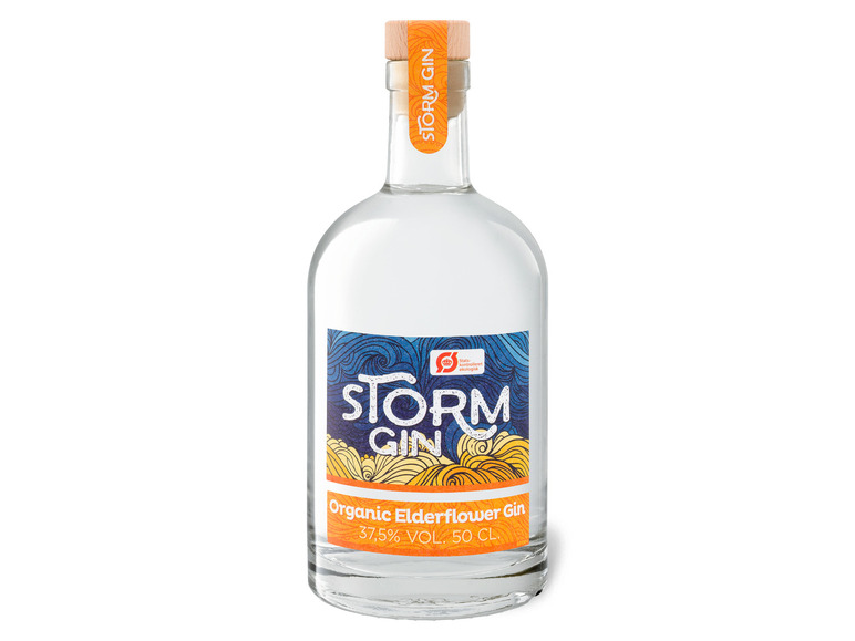 Gehe zu Vollbildansicht: BIO Storm Gin Holunderblüte 37,5% Vol - Bild 1