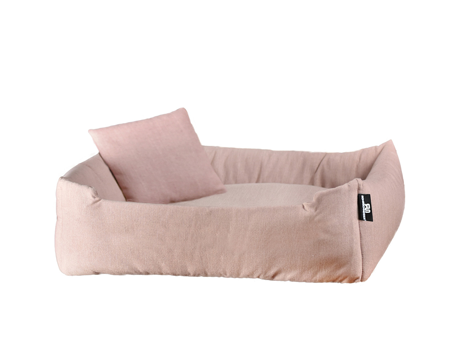 ROHRSCHNEIDER Hundebett, Kuschelsofa »Blue«, aus recycelten PET-Flaschen (rose, S) S