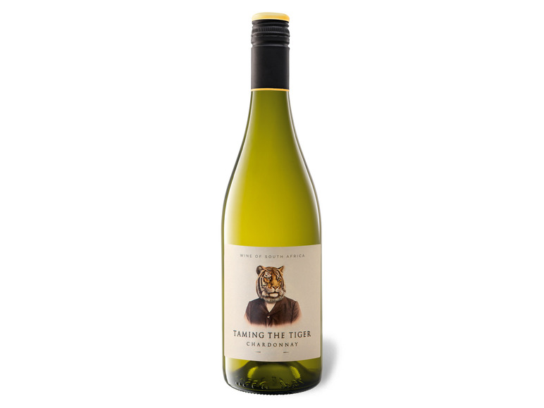 trocken, Weißwein Südafrika Tiger Cape WO 2023 Chardonnay the Western Taming