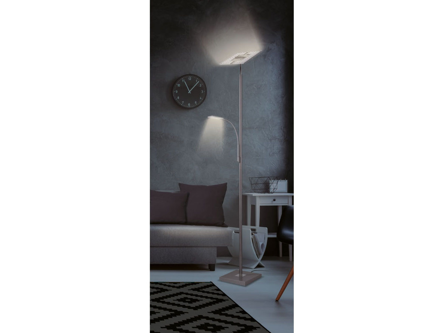 einstellbar… Lesearm, LIVARNO home mit LED-Deckenfluter