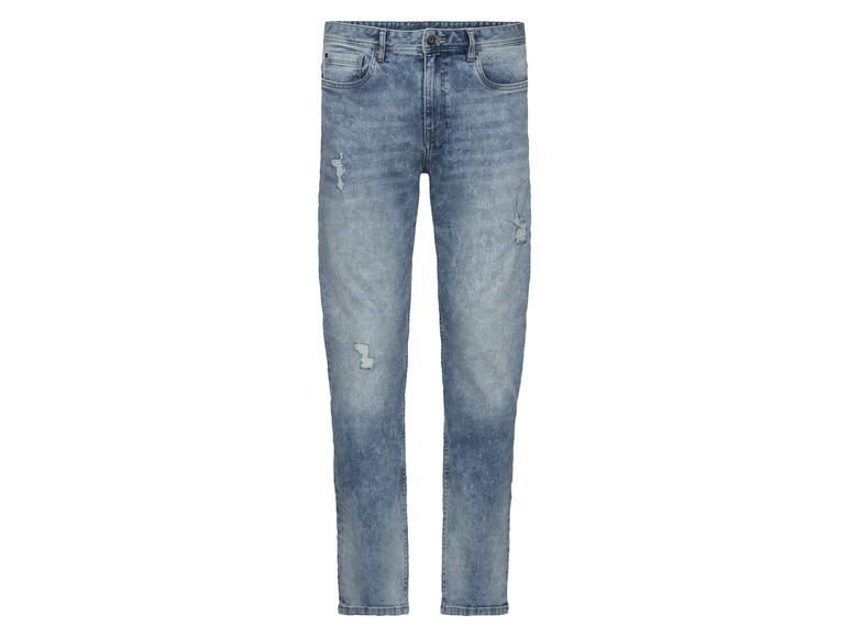 Gehe zu Vollbildansicht: LIVERGY® Herren Jeans, Tapered Fit, normale Leibhöhe - Bild 4