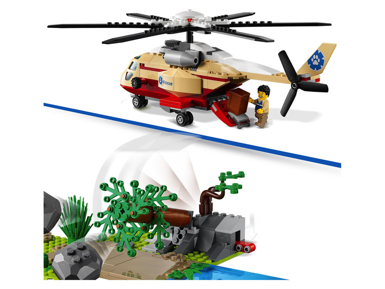 Gehe zu Vollbildansicht: LEGO® City 60302 »Tierrettungseinsatz« - Bild 4