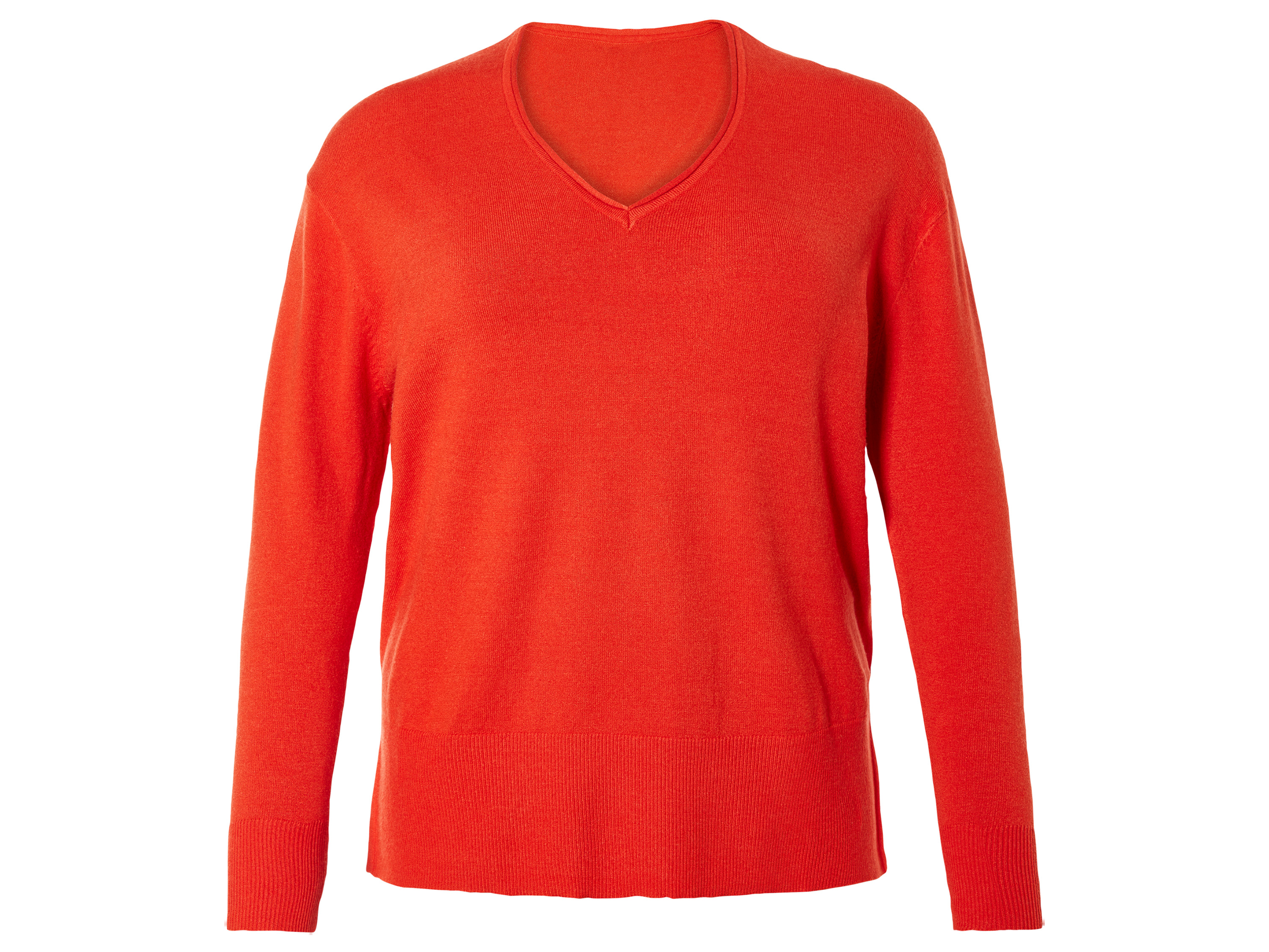 esmara® Damen Pullover (rot, 2XL (52/54)) 2XL (52/54)