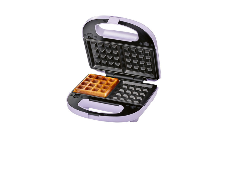 Gehe zu Vollbildansicht: SILVERCREST® KITCHEN TOOLS Waffeleisen »SWEW 750 D4«, mit Wechselplatten - Bild 7