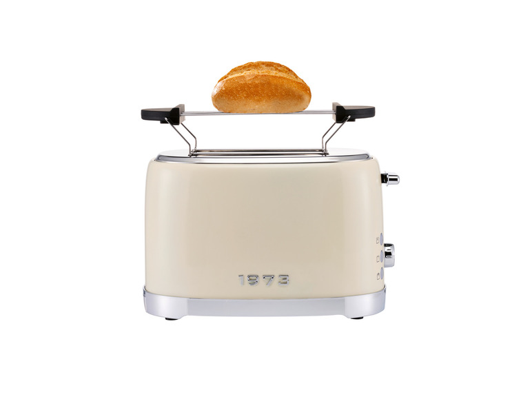 Gehe zu Vollbildansicht: SILVERCREST® KITCHEN TOOLS Doppelschlitz-Toaster »EDS Chrom Retro 1973 STR 980 B2«, mit Elementen in Retro-Optik - Bild 5