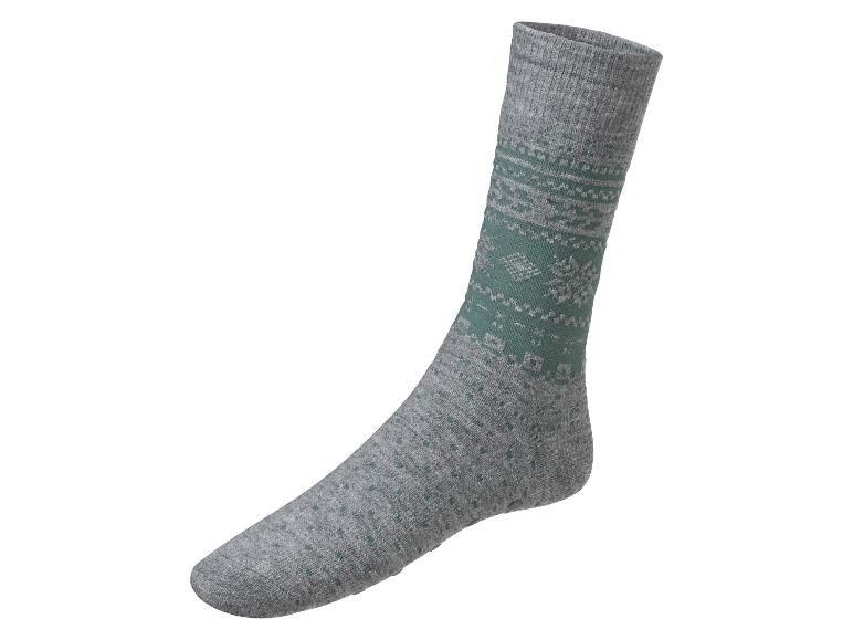 Gehe zu Vollbildansicht: LIVERGY® Herren Thermosocken, 2 Paar, mit Silikonnoppen - Bild 5