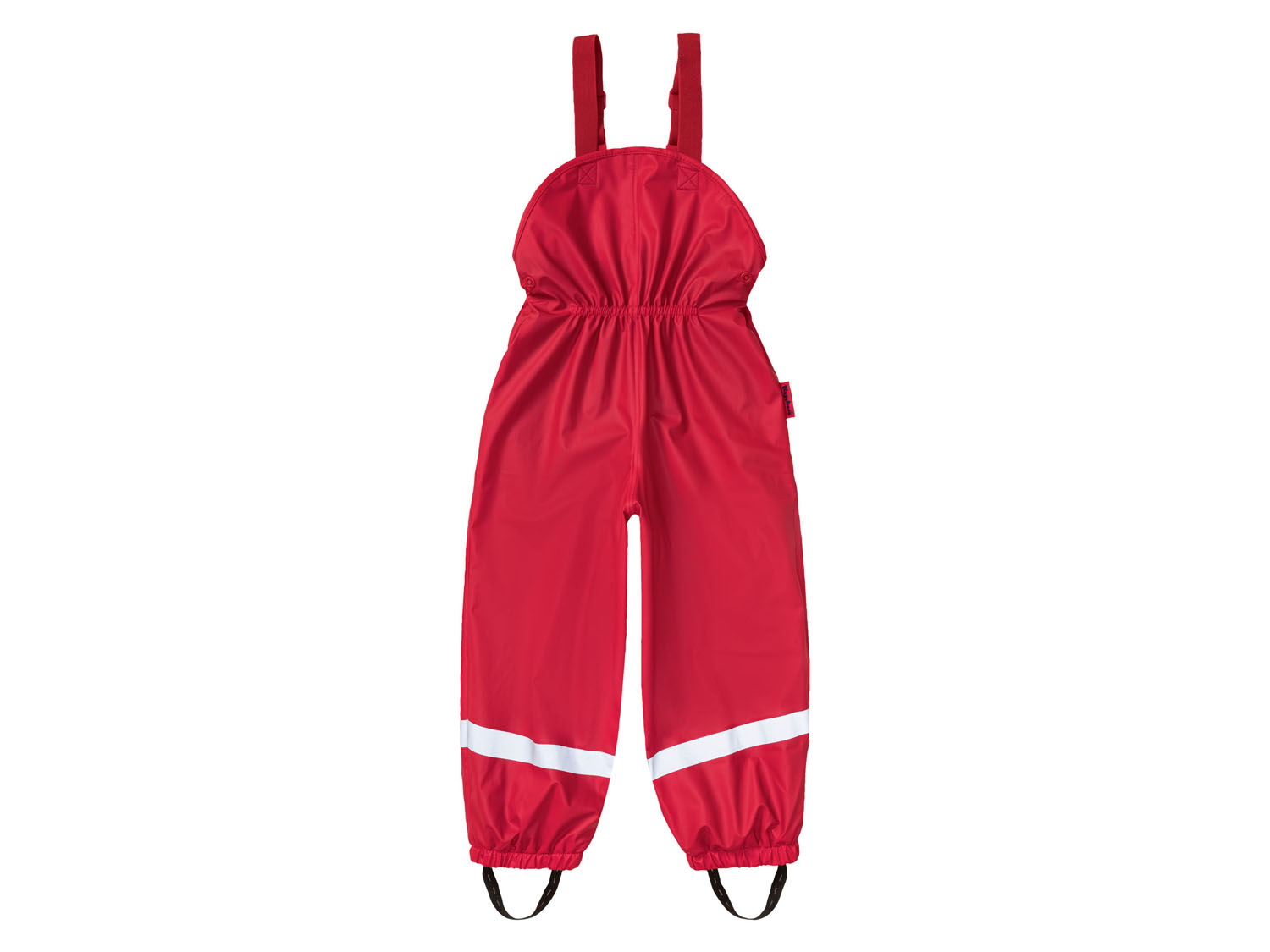 Playshoes Kleinkinder Kinder Regenlatzhose (rot, 122/128) 122/128