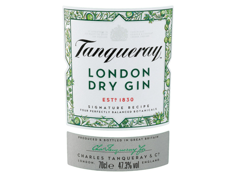 Tanqueray London Dry Vol Gin 43,1