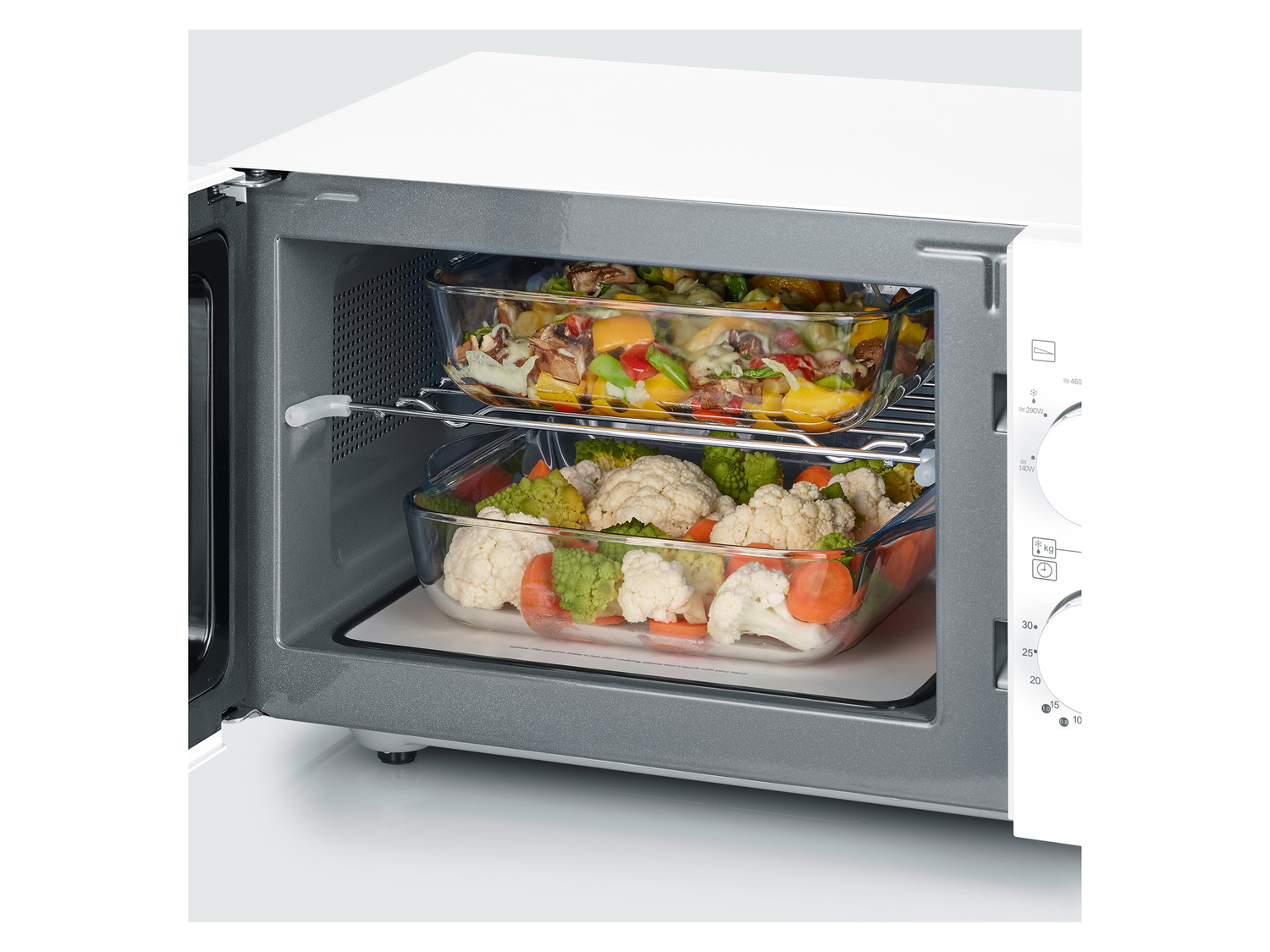 SEVERIN Mikrowelle Grillfunktion 2-in-1 mit »MW 7766«