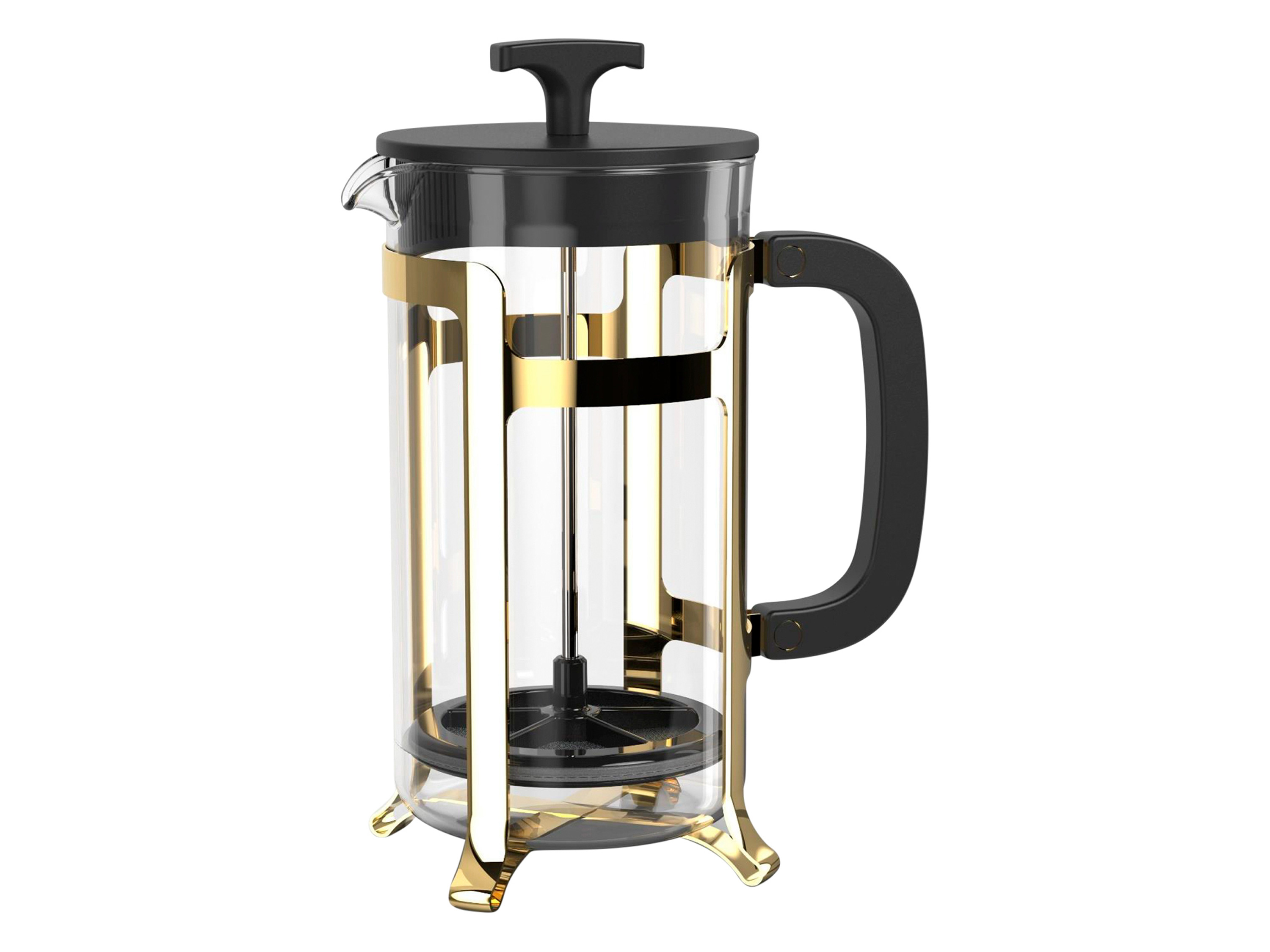 BODUM Kaffee Teebereiter Stövchen gold chrom (Kaffeebereiter gold)