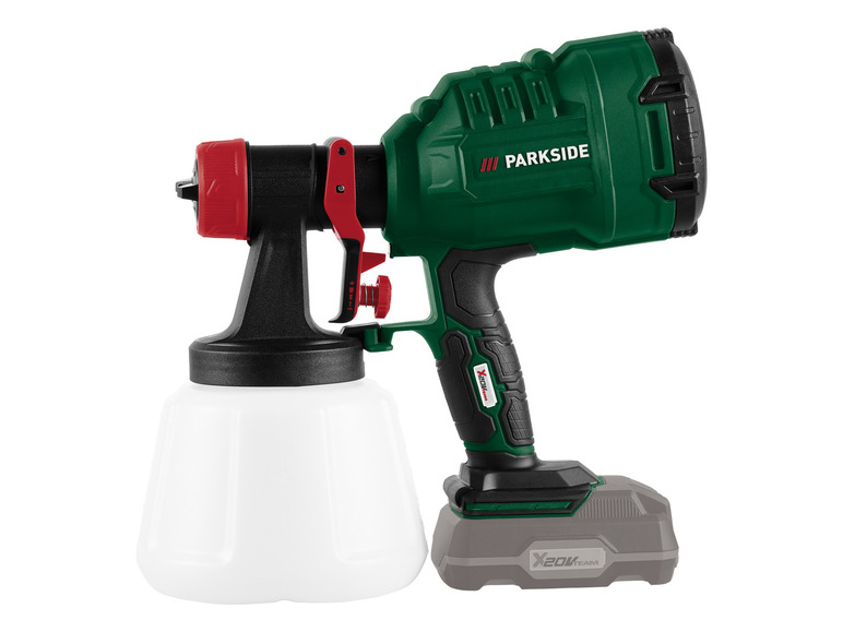 Gehe zu Vollbildansicht: PARKSIDE® 20 V Akku-Farbspritzpistole »PFSA 20-Li B2«, ohne Akku und Ladegerät - Bild 5