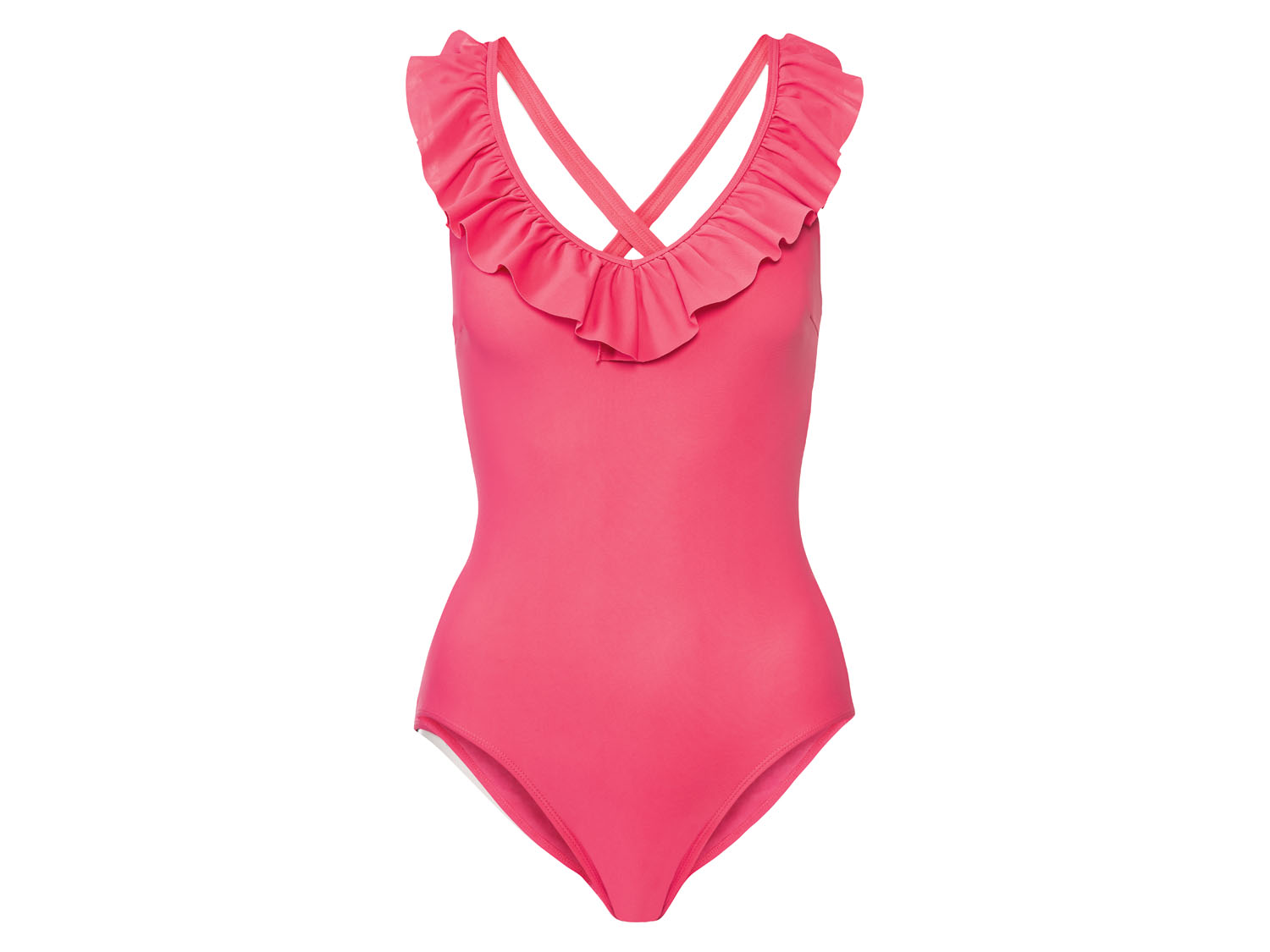 esmara® Damen Badeanzug (pink, 36) 36