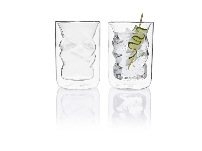 Gehe zu Vollbildansicht: ERNESTO® Doppelwandige Gläser, 2 Stück, aus Borosilikatglas - Bild 29