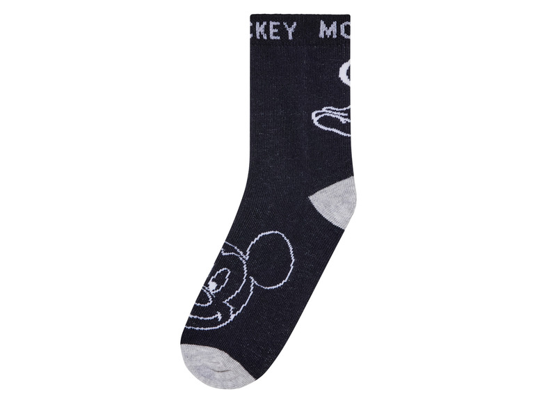 Gehe zu Vollbildansicht: Disney Kinder/Kleinkinder Socken, 3 Paar, mit Baumwolle - Bild 3