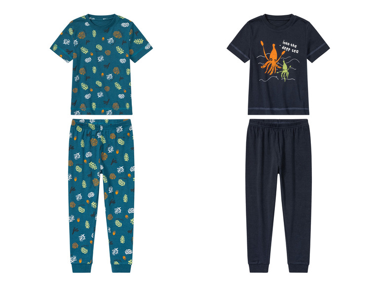 Gehe zu Vollbildansicht: lupilu® Kinder Pyjama, aus reiner Baumwolle - Bild 1