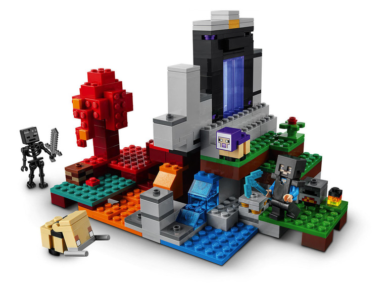 21172 Lego »Das Portal« zerstörte Minecraft