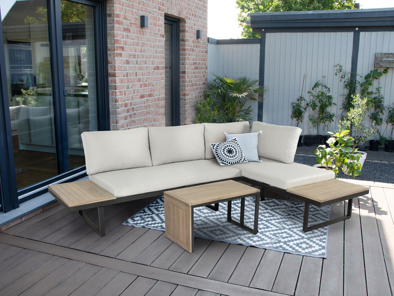 Gehe zu Vollbildansicht: bellavista - Home & Garden® Eck-Lounge »Cella«, 3-teilig - Bild 3