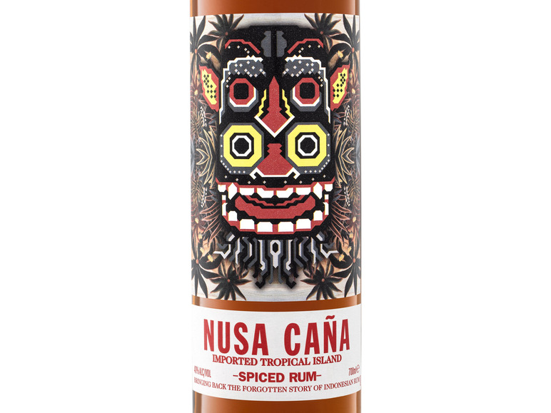 Nusa Caña Imported Tropical Island 40% Rum Vol Spiced