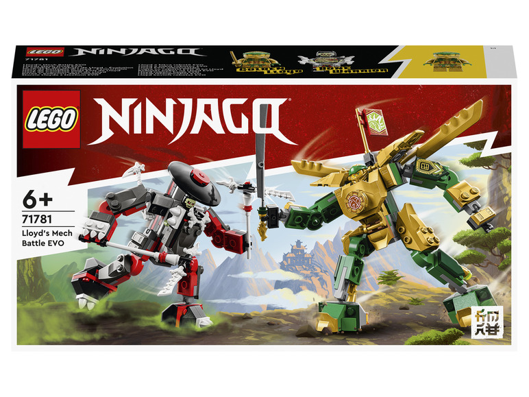 EVO« LEGO® »Lloyds NINJAGO 71781 Mech-Duell