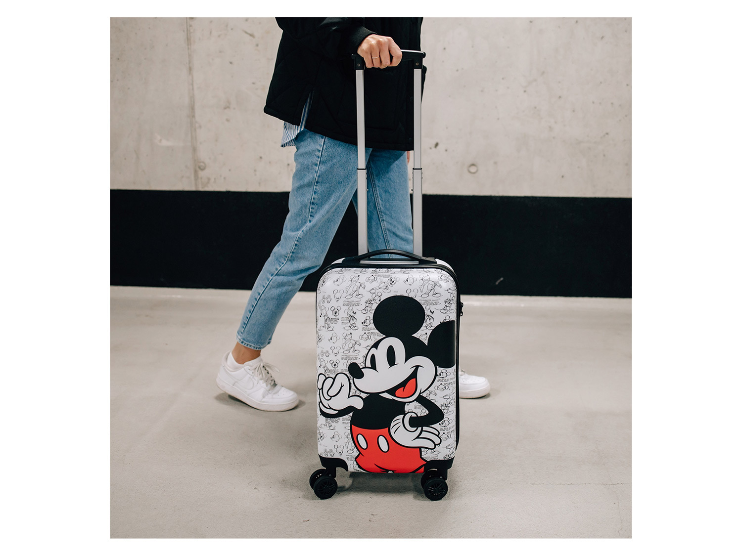 20\', Polycarbonat Trolley »Mickey Mouse« Undercover Ko…