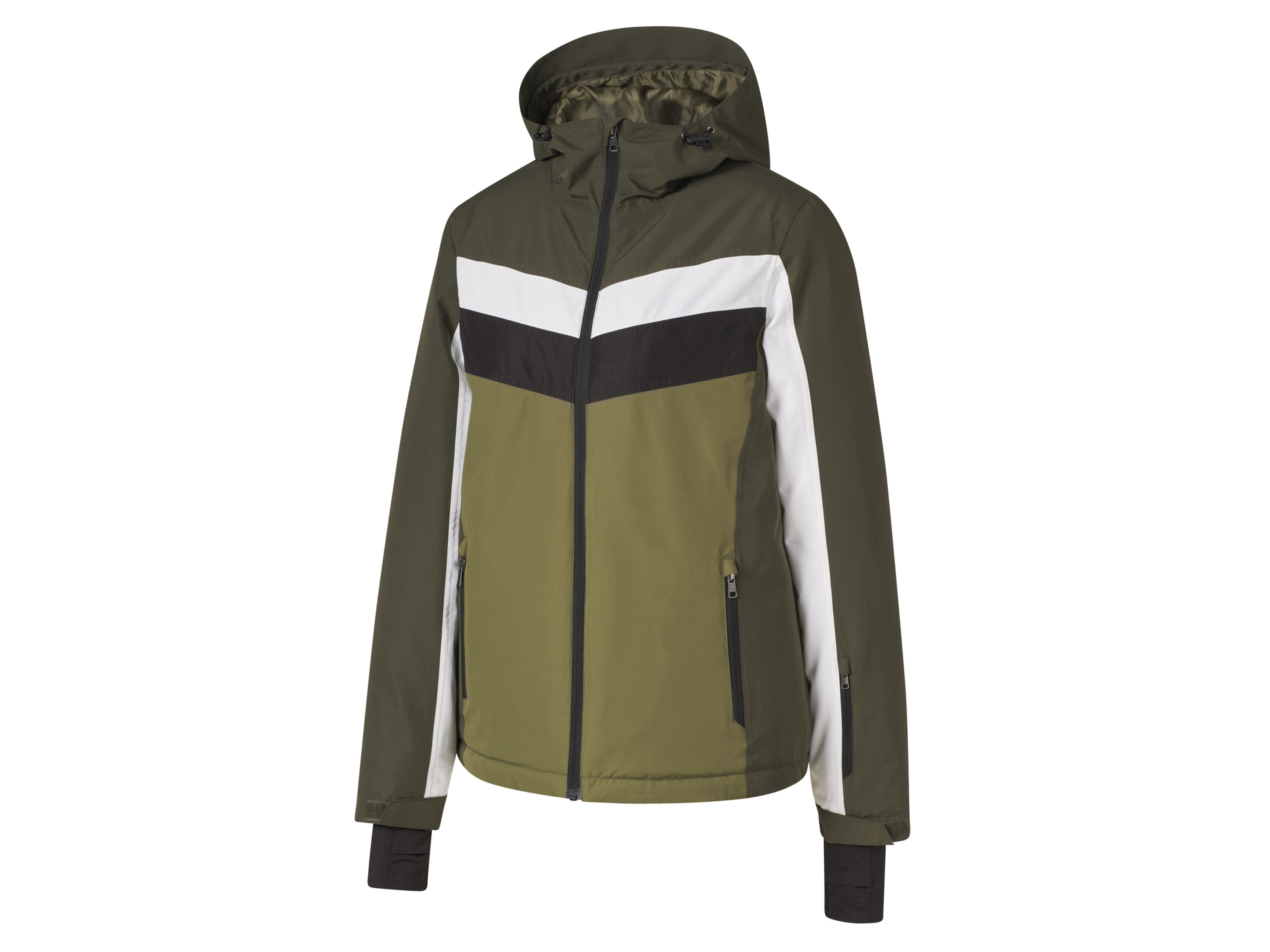 CRIVIT Damen Skijacke (S(36/38), khaki) S(36/38)