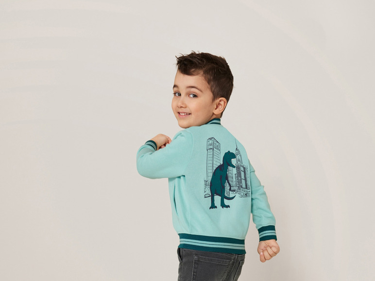 Gehe zu Vollbildansicht: lupilu® Kleinkinder Collegejacke in Sweat-Qualität - Bild 11