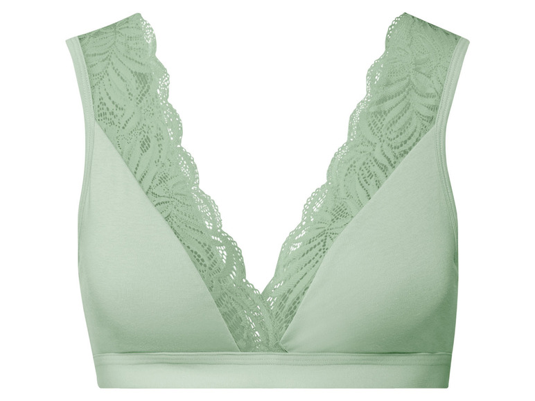 Gehe zu Vollbildansicht: esmara® Damen Bralette mit natürlichen Fasern aus Meeresalgen - Bild 3