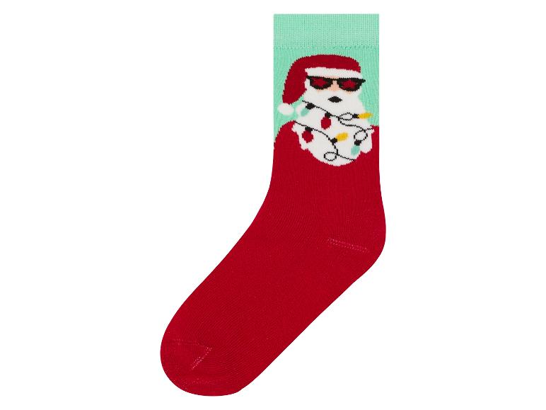 Gehe zu Vollbildansicht: pepperts!® Kinder Thermo-Socken, 2 Paar, mit Weihnachtsdesigns - Bild 6