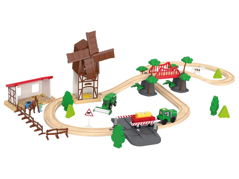 Gehe zu Vollbildansicht: Playtive Eisenbahn-Set Feuerwehr \ Eisenbahn-Set Bauernhof - Bild 2