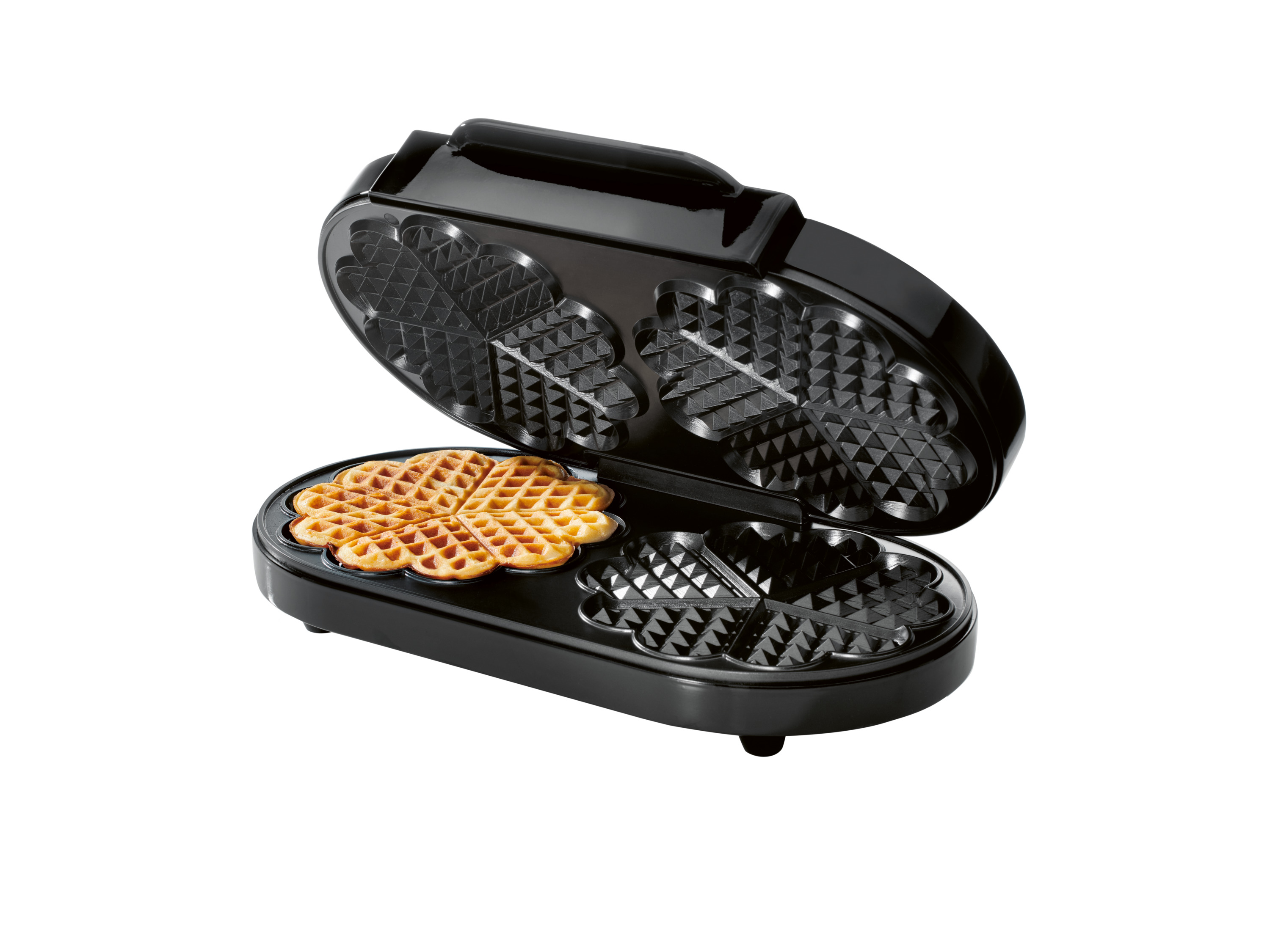 SILVERCREST® KITCHEN TOOLS Doppel-Waffeleisen, mit Backplatte aus hochwertigem Aluminium-Druckguss