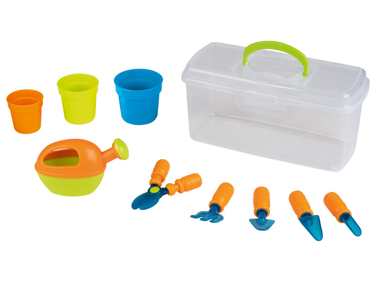 Playtive Kinder Garten-Set, 10-teilig, inkl. Tragebox