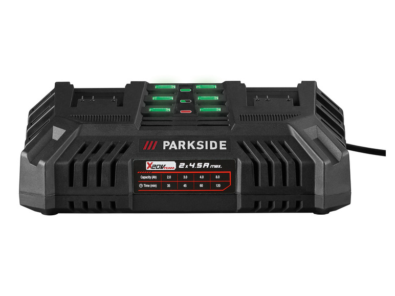 Gehe zu Vollbildansicht: PARKSIDE® 20 V Akku-Doppelladegerät »PDSLG 20 B1«, 4,5 A - Bild 5