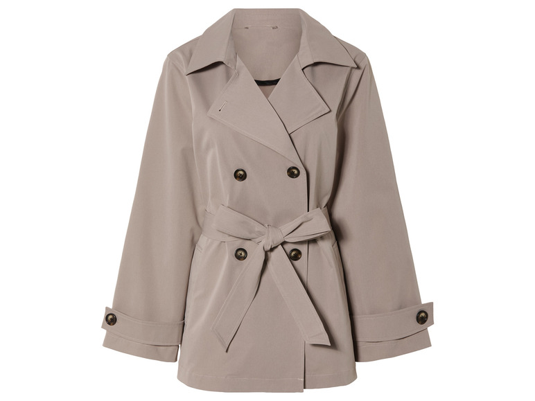 Gehe zu Vollbildansicht: esmara® Damen Trenchcoat mit breitem Reverskragen - Bild 2