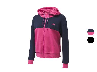 CRIVIT Damen Sweatjacke, mit recyceltem Material