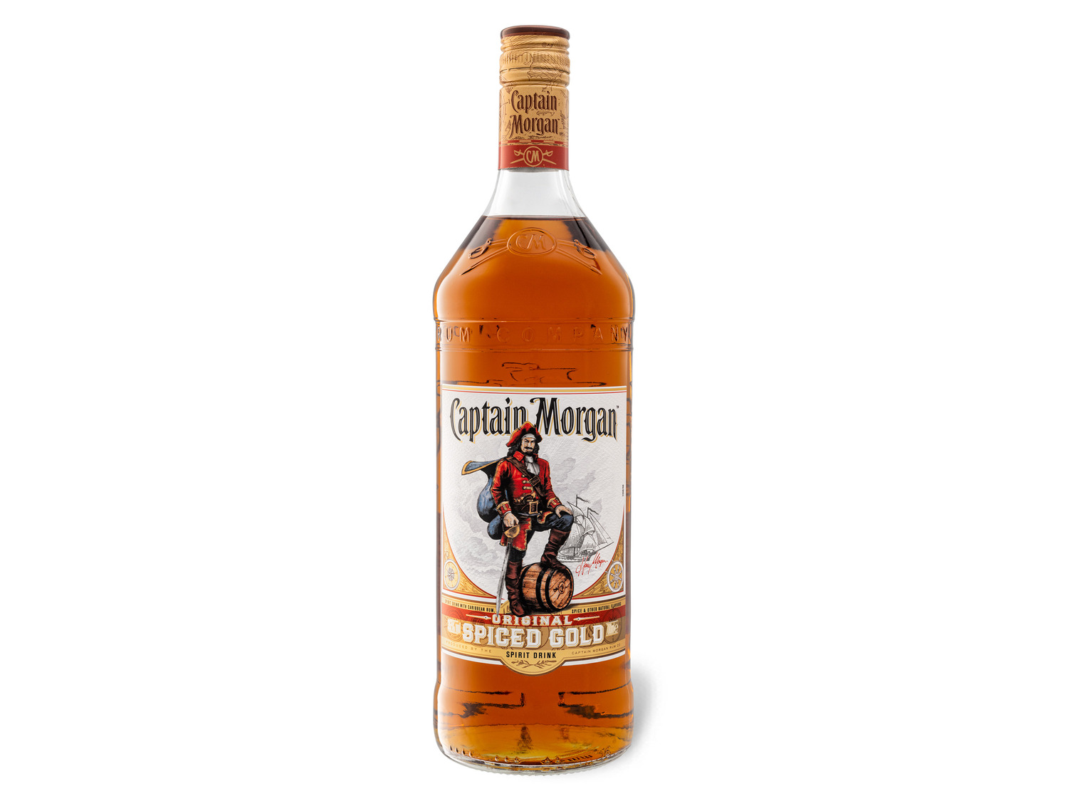 Captain Morgan Vol | Gold (Rum-Basis) 35% Spiced LIDL
