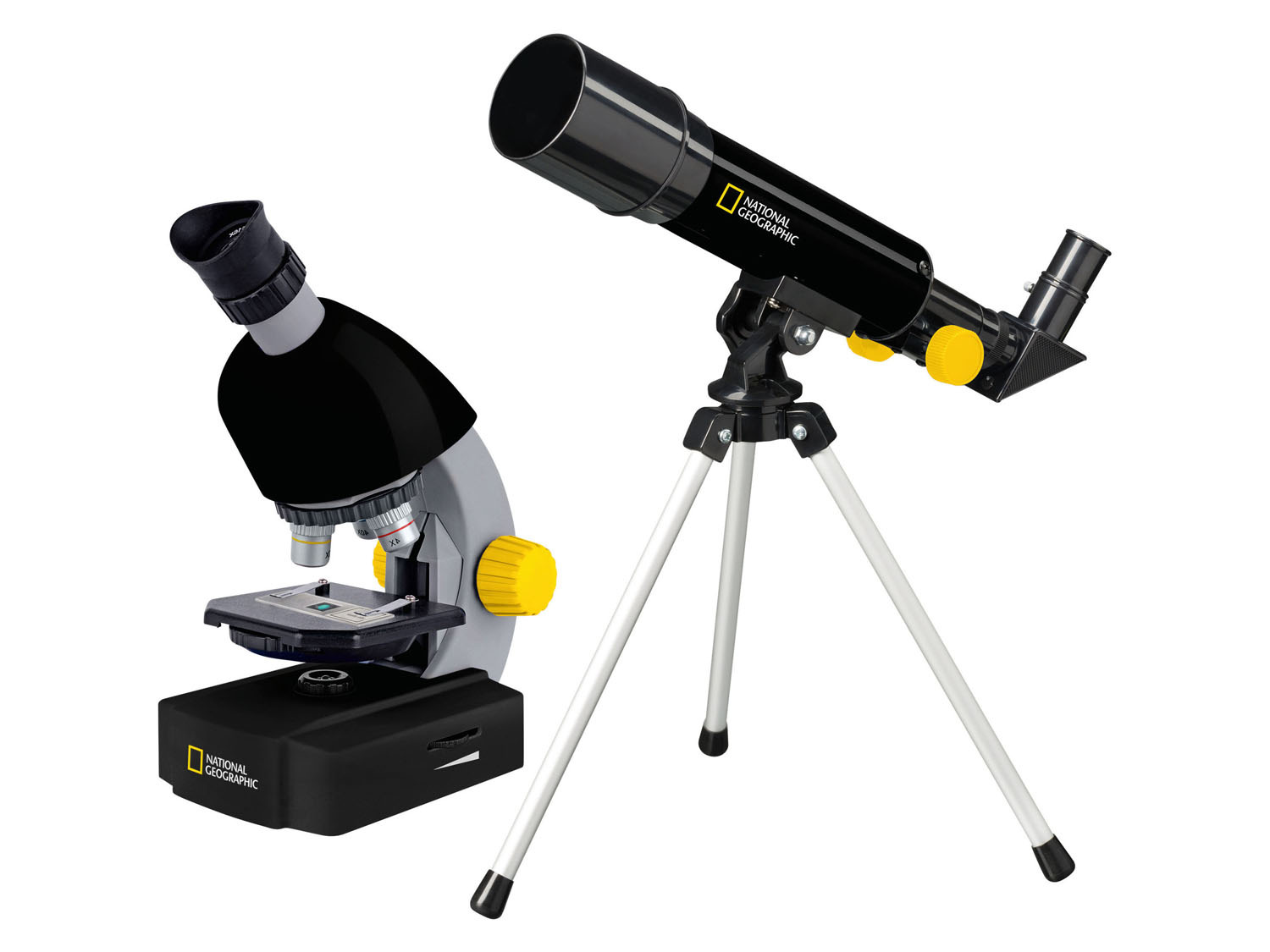 National Geographic | Teleskop LIDL Set und Mikroskop