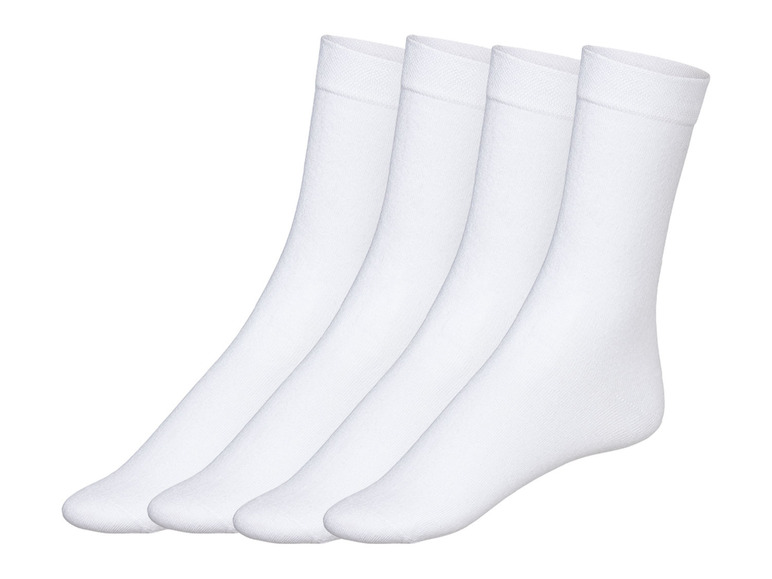 Gehe zu Vollbildansicht: esmara® Damen Socken, 4 Paar, extra breiter Komfortbund - Bild 8