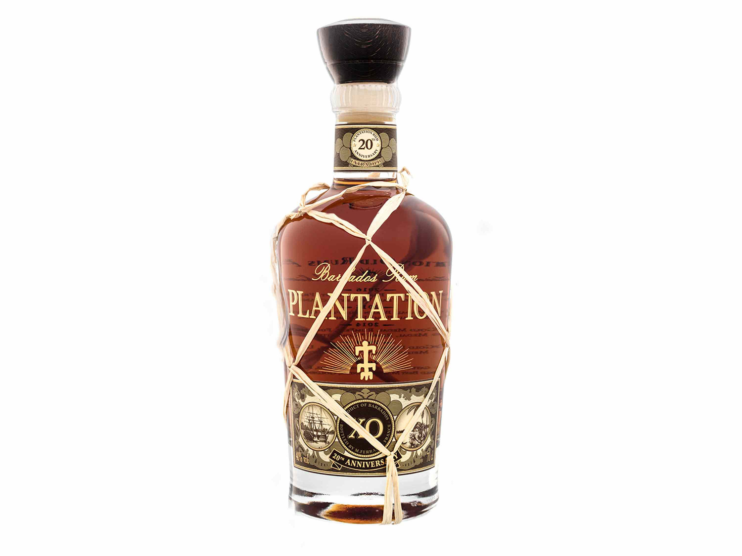 Plantation Rum Barbados mit 2 XO 40% Vol Gläsern